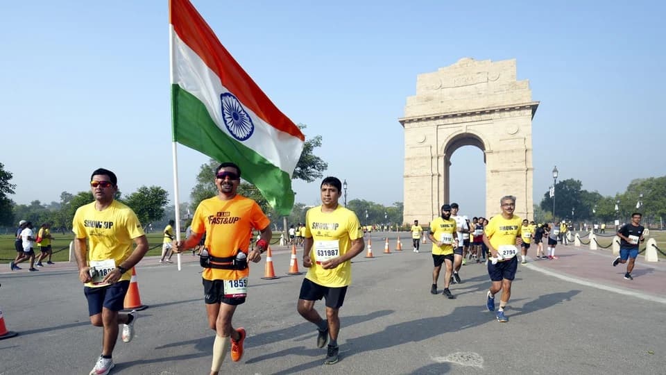 18 अक्टूबर को होगी दिल्ली हाफ मैराथन, इस बार नहीं होगा संसद मार्ग का इस्तेमाल