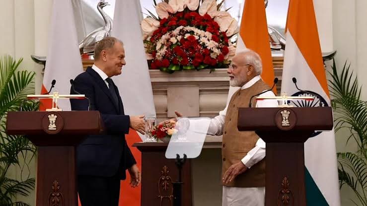 पोलैंड का भारत की ओर रुख: चीन के साथ रणनीतिक साझेदारी में दरार, अब दिल्ली पर बढ़ा भरोसा; व्यापार और रक्षा सहयोग पर जोर