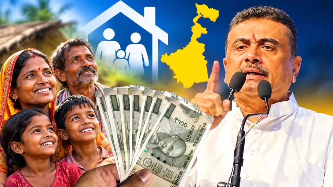 'हर महीने मिलेंगे 15000 रुपये', दुर्गा पूजा पंडाल के उद्घाटन में सीएम शुभेंदु अधिकारी का एलान