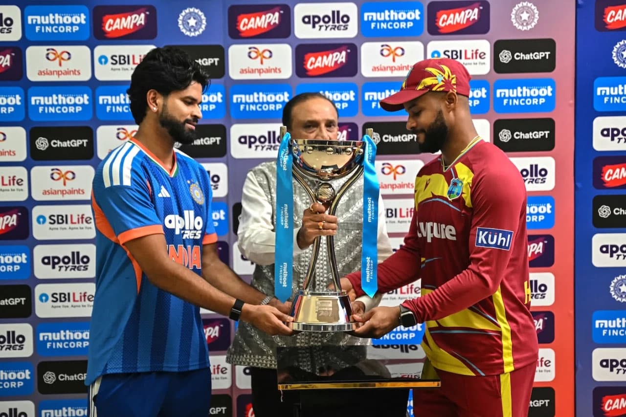 बारिश ने छीना रोमांच, भारत-वेस्टइंडीज सीरीज 2-2 से बराबर