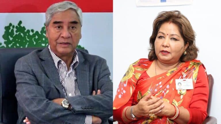 गिरफ्तारी वारंट जारी होने के बाद विदेश से ही कानूनी परामर्श ले रहे नेपाल के पूर्व प्रधानमंत्री देउवा