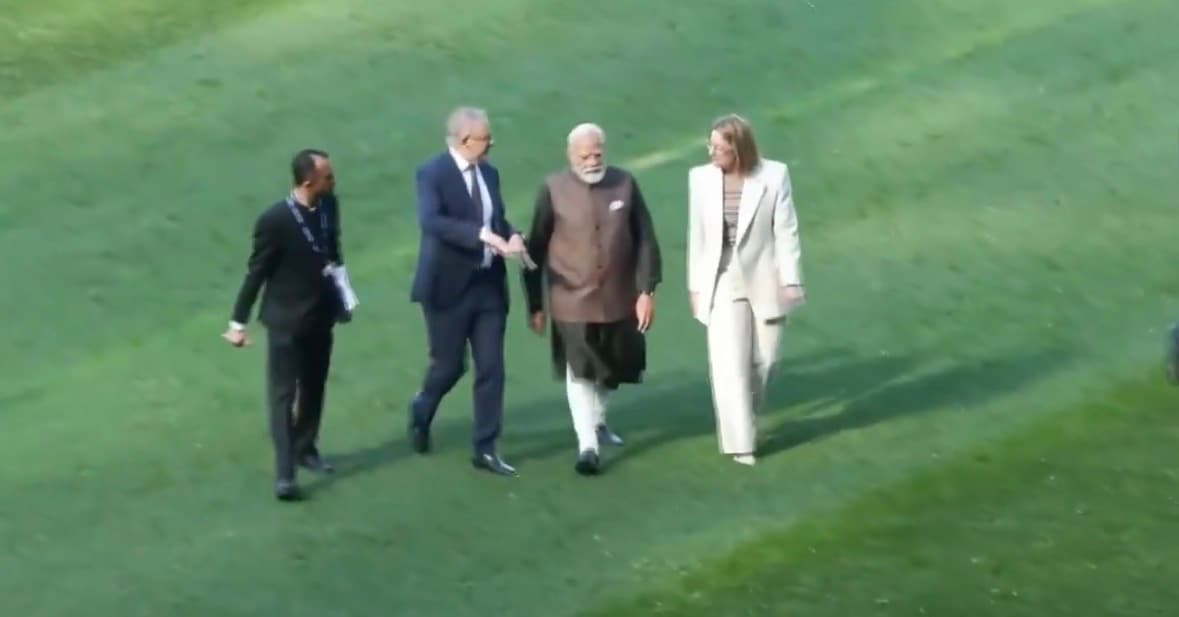 मेलबर्न क्रिकेट ग्राउंड में मोदी-अल्बनीज ने जारी किया भारत-ऑस्ट्रेलिया खेल सहयोग का रोडमैप