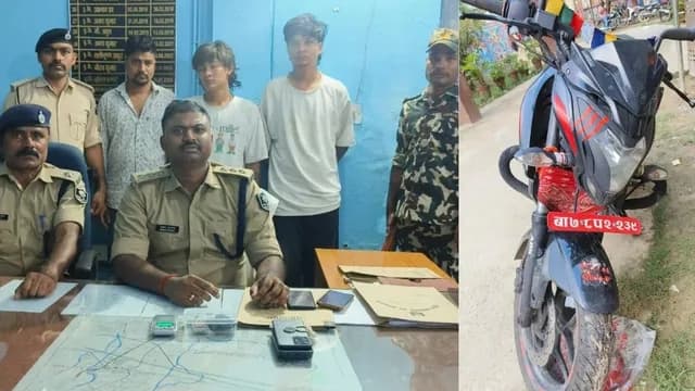 भारत-नेपाल सीमा पर नशे के नेटवर्क पर वार, दो नेपाली समेत तीन तस्कर गिरफ्तार