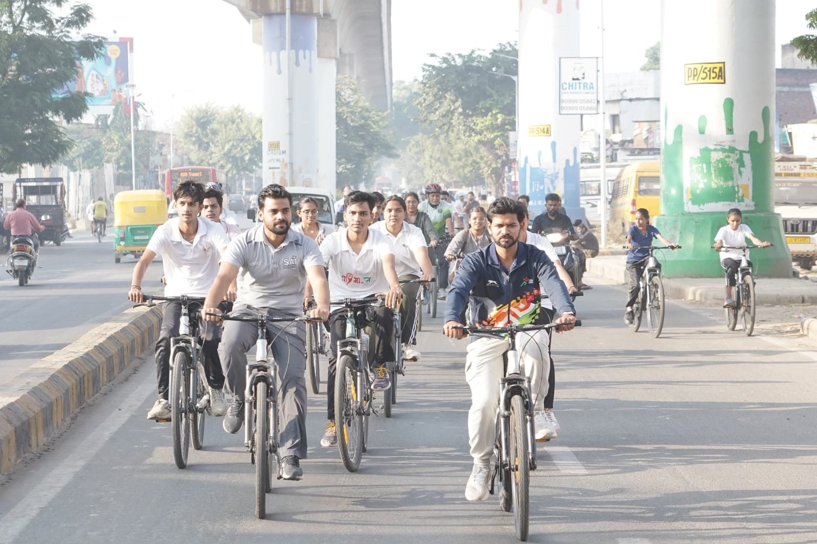 साइकिलिंग से फिटनेस और साइबर सुरक्षा तक, अहमदाबाद में दिखा जागरूकता का अनूठा संगम