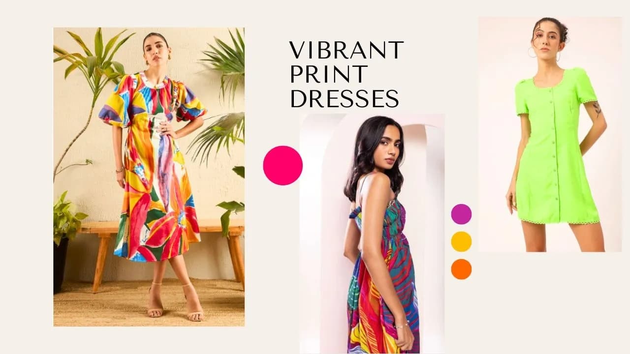 ऑफिस में पहन लेंगी ये Vibrant Print Dresses तो हर जगह छा जाएंगी आप, चारों तरफ होंगे आपके लुक के चर्चे