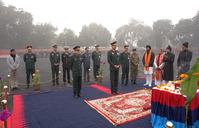 दिल्ली कैंट के करियप्पा परेड ग्राउंड में सर्व धर्म पूजा के साथ शुरू हुआ एनसीसी शिविर