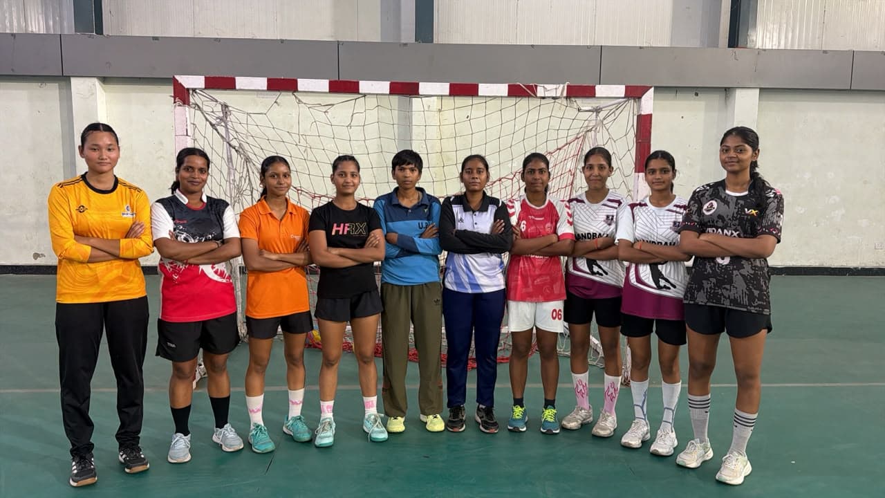 लखनऊ मंडल की सीनियर महिला हैंडबॉल टीम घोषित