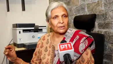 Photo of Ex-judge Giribala Singh arrested by CBI in daughter-in-law Twisha Sharma’s death case