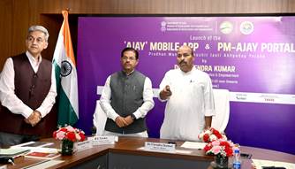 Photo of Union Minister Dr. Virendra Kumar launches the PM-AJAY Portal & AJAY Mobile App