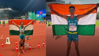 Photo of India climbs to second spot with eight medals at Asian U-20 Athletics Championships