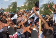 Photo of Cockroach Janta Party Founder Abhijeet Dipke Slapped During Protest In Rajasthan’s Jaipur