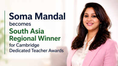 Photo of Indian Teacher Wins 2026 Global Cambridge Dedicated Teacher Award