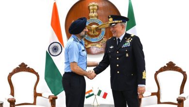 Photo of Indian and Italian Air Force chiefs hold high-level talks in New Delhi
