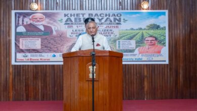 Photo of Mizoram launches ‘Khet Bachao Abhiyan’ to promote sustainable farming practices