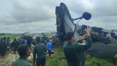 Photo of Indian Air Force’s AN-32 Transport Aircraft Crashes In Assam’s Jorhat