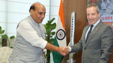 Photo of Defence Minister Rajnath Singh meets Israel MoD DG Amir Baram in New Delhi