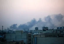 Photo of At least 6 missiles hit Iran’s Qeshm Island amid new US strikes