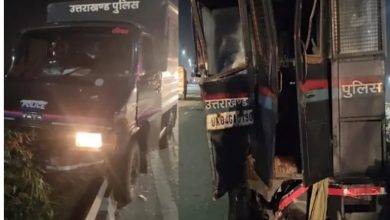 Photo of सड़क हादसे में नैनीताल के पुलिस कॉन्स्टेबल की मौत, दारोगा सहित सात घायल