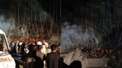 Photo of निर्माणाधीन टी-3 टनल का एक बड़ा हिस्सा धंसा, आठ से 10 श्रमिक फंसे, तीन की हालत गंभीर