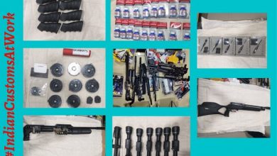 Photo of अमौसी एयरपोर्ट पर यात्री गिरफ्तार, बरामद हुई 10 एयरगन