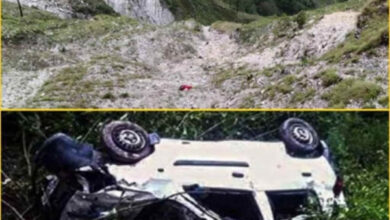 Photo of पिथौरागढ़ में दर्दनाक सड़क हादसा, बोलेरो कार खाई में गिरी, 8 की मौत