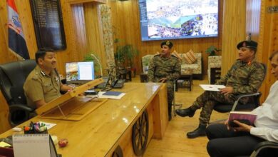 Photo of मेजर जनरल मनोज तिवारी ने की डीजीपी से बातचीत