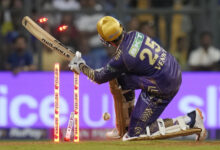 Photo of आईपीएल : मिचेल स्टार्क-वेंकटेश अय्यर का कमाल, केकेआर की 24 रन से जीत