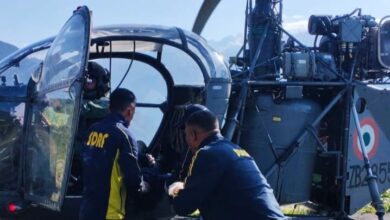 Photo of सहस्त्रताल से चार ट्रैकर्स के शव एयरलिफ्ट कर भटवाड़ी भेजे गए