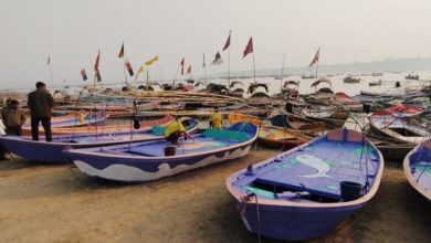 Photo of संगम की नावों पर हो रही चित्रकारी, देगी श्रद्धालुओं को सुखद अनुभव और संदेश