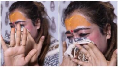 Photo of फूट-फूटकर रोती दिखीं हर्षा रिछारिया, महाकुंभ में हुए अपमान के बाद लिया ये बड़ा फैसला