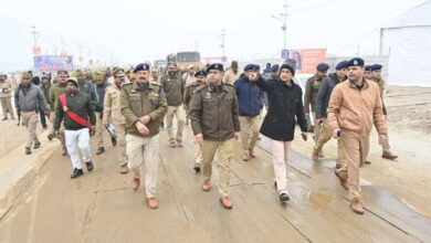 Photo of संगम घाट, पांटून पुलों और चौराहों पर संदिग्ध व्यक्तियों के खिलाफ सघन चेकिंग अभियान