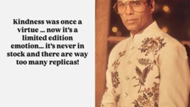 Photo of अब सीमित हो चुके हैं दयालुता जैसे गुण : करण जौहर