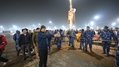 Photo of चौकस रही सुरक्षा व्यवस्था, फील्ड पर डटे रहे अफसर