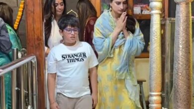 Photo of मां श्वेता तिवारी और भाई संग शिरडी पहुंचीं पलक, किए साईं बाबा के दर्शन