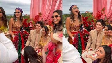 Photo of कान्स डेब्यू के बाद आलिया भट्ट का दिखा ‘बोहो लुक’, लहंगे के साथ बंडाना पहन दोस्त की शादी में बिखेरा जलवा