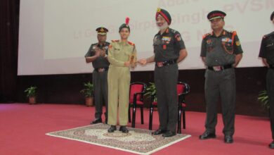 Photo of डीजी एनसीसी का दो दिवसीय लखनऊ दौरा: लेफ्टिनेंट जनरल गुरबीरपाल सिंह ने लखनऊ छावनी के सूर्या ऑडिटोरियम में एनसीसी कैडेटों को सम्मानित किया