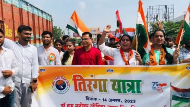 Photo of अयोध्या में भी निकाली गई तिरंगा यात्रा