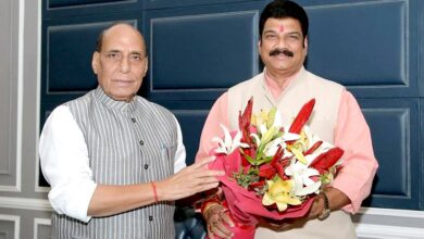 Photo of रक्षा मंत्री राजनाथ सिंह से मिले मप्र के मंत्री राजपूत, ऑपरेशन सिंदूर की सफलता पर दी बधाई