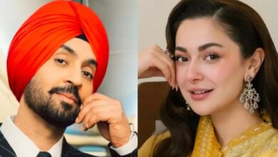 Photo of ‘सरदार जी-3’ बीटीएस में नजर आईं हानिया आमिर