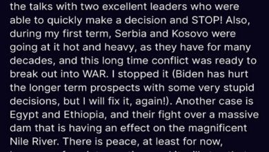Photo of ईरान-इजराइल संघर्ष पर डोनाल्ड ट्रंप का दावा- दोनों देश समझौता करेंगे, जल्द शांति लौटेगी