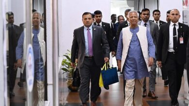 Photo of मोहम्मद यूनुस राजनीतिक अस्थिरता के बीच लंदन में बीएनपी को ‘साध’ बांग्लादेश लौटे