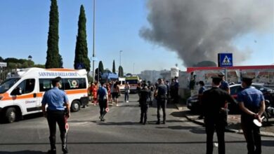 Photo of रोम में हुए विस्फोट में 25 लोग घायल, दूर तक सुनी गई विस्फोट की आवाज