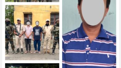 Photo of मणिपुर में सुरक्षा बलों के अभियान में पांच उग्रवादी गिरफ्तार