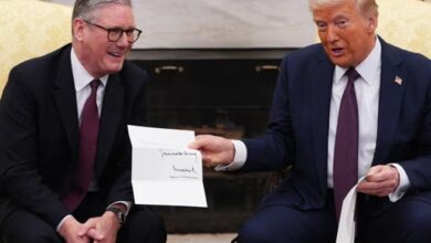 Photo of बकिंघम पैलेस की घोषणा, ट्रंप राजकीय यात्रा पर सितंबर में आएंगे ब्रिटेन