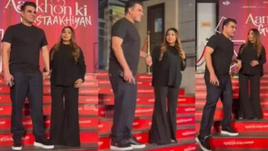 Photo of बेबी बंप और हाई हील्स में दिखीं शूरा, पति अरबाज ने थामा हाथ