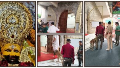 Photo of रायगढ़:खाटू नरेश श्याम बाबा का मंदिर से स्वर्ण आभूषणों और नक़दी सहित लाखों की चोरी