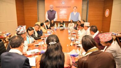 Photo of भारत दौरे पर गए नेपाल के वामपंथी सांसदों को भाजपा ने बताया एकात्म मानववाद और सांस्कृतिक राष्ट्रवाद