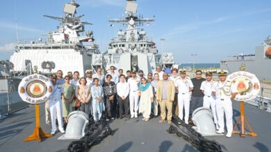 Photo of भारतीय नौसेना के चार जहाजों की सिंगापुर यात्रा पूरी, समुद्री सहयोग पर हुई चर्चा