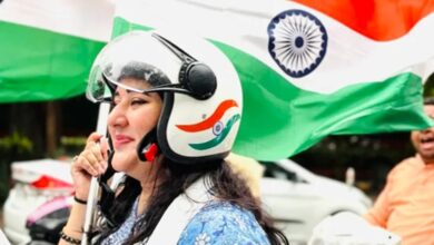Photo of भाजपा सांसद बांसुरी स्वराज की युवाओं से अपील, हेलमेट जरूर पहनें