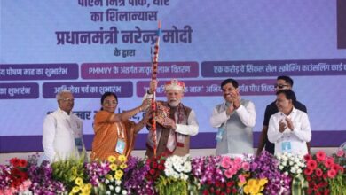 Photo of प्रधानमंत्री ने मप्र के धार में देश के पहले पीएम मित्र पार्क का किया शिलान्यास, दिया स्वदेशी का मंत्र